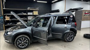Аудиосистема по-братски в Шкода Ети / Skoda Yeti. Автозвук за 52000 рублей + бодрая шумоизоляция