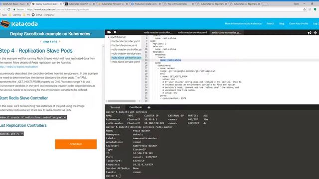 05 Deploy Guestbook example on Kubernetes смотреть онлайн