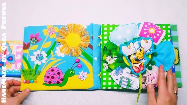 Сенсорная тактильная книга для Кати (Финляндия, г.Эспоо) смотреть онлайн