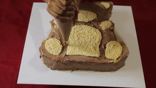 Teddy bear Cake# Making videos tutorial @ The Groovy Studio смотреть онлайн