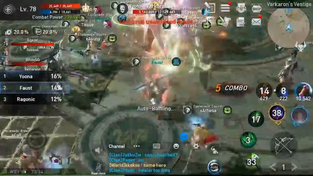 Lineage 2 Revolution Gameplay | Lv 78 Hawkeye |Clan Dungeon(Normal +Easy Mode) смотреть онлайн
