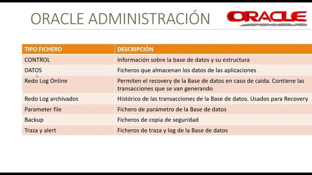 Oracle Base de Datos 21c desde cero para principiantes | FICHEROS (video 11) смотреть онлайн