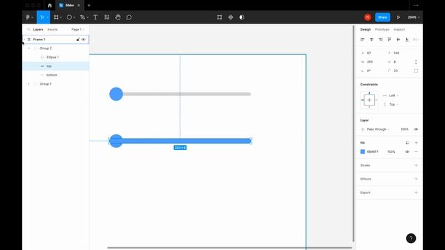 Slider in Figma смотреть онлайн