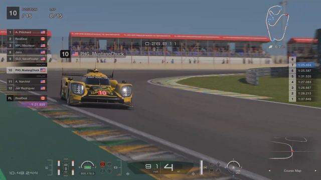 Gran Turismo World Series (GTWS) Nations Cup GT3 League round 5 смотреть онлайн