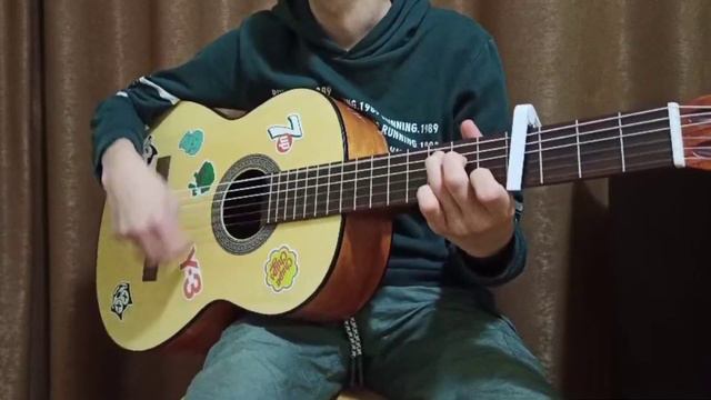 Guitar Dolphin - The Wind self-composed melody смотреть онлайн