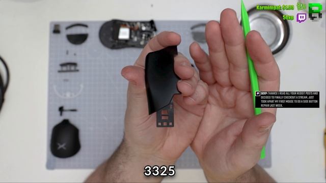 Is It Really A Razer Viper Clone? Delux M800 Wireless Teardown