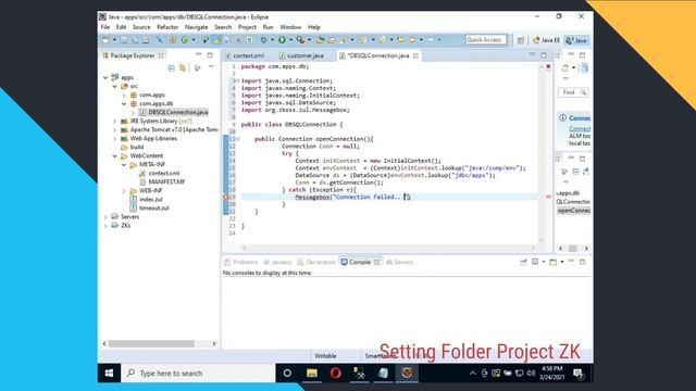 Tutorial Java Web ZK Framework SQL Server Eclipse Part #1 - Form Entry смотреть онлайн