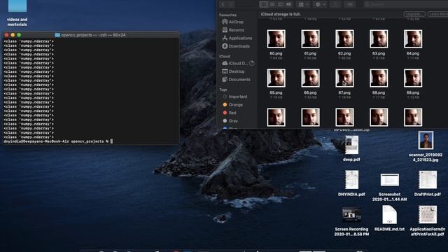 Face Dataset Generator from live video using OpenCV and Python смотреть онлайн