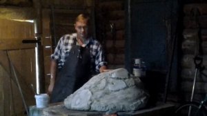 Имитация валуна своими руками