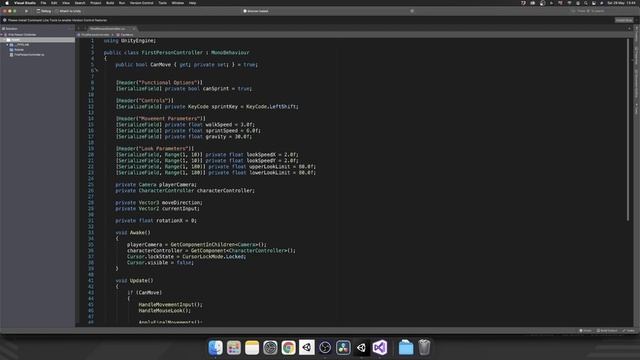 First Person Controller - Sprinting (EP02) [Unity Tutorial] смотреть онлайн