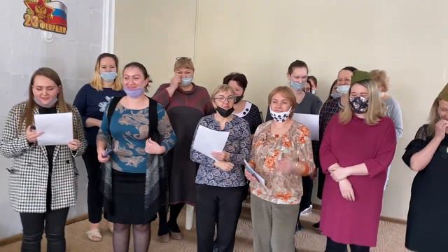 Флешмоб #НашиЗащитники от женщин МАУ ДО "ДШИ" г.о. Шуя смотреть онлайн