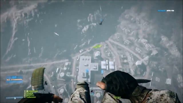 Battlefield 3 EPIC 64 Man Base Jump sail смотреть онлайн