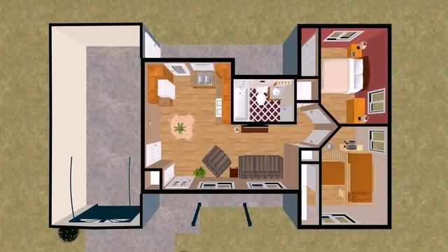 4 Bedroom House Plans 2 Story 3d - Gif Maker DaddyGif.com (see description) смотреть онлайн