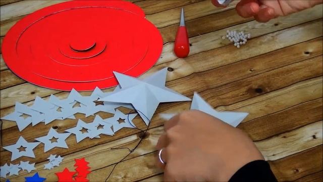Проекты на плоттере ScanNCut. Гирлянда со звездами смотреть онлайн