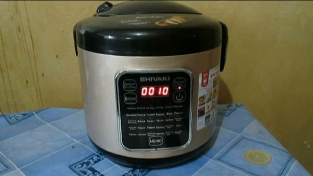 первый пуск мультиварки Shivaki SMC 8652. смотреть онлайн
