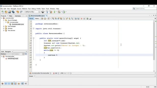 Java Reverse an Integer смотреть онлайн