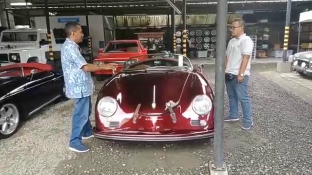 Reproduksi Porsche Speedster 1959