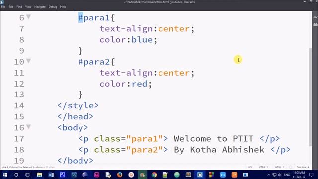 CSS Selectors in Telugu || Kotha Abhishek смотреть онлайн