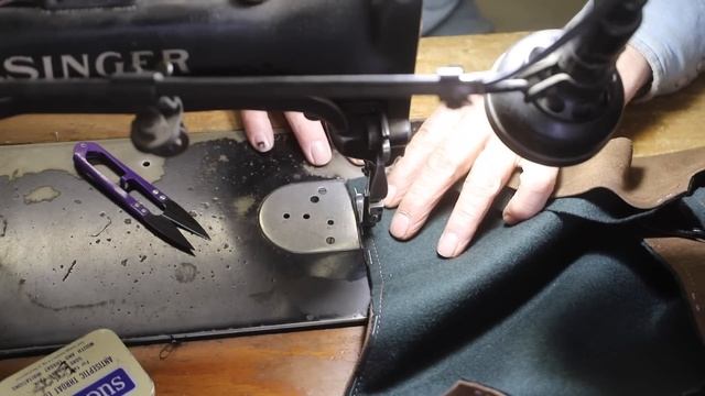 Tips How I Sew a Wool Lined Leather Vest | Engels Coach Shop смотреть онлайн