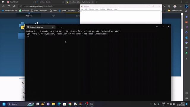 What is Python Modes Interact mode Script Mode смотреть онлайн