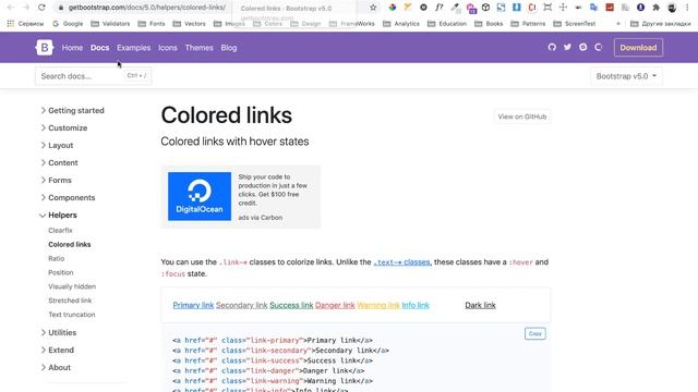Bootstrap | 28. Clearfix, coloured links, ratio, position смотреть онлайн