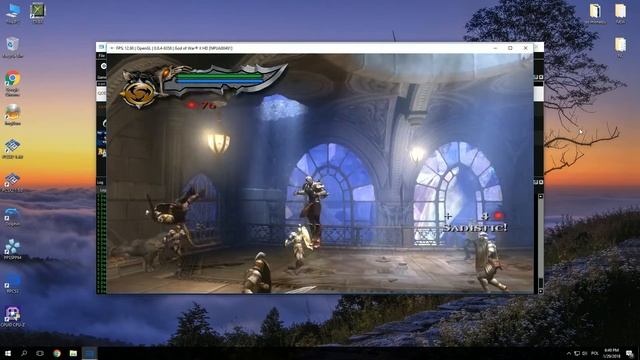 RPCS3 0.0.4 (PS3 Emulator) - God of War 2 HD - Pentium G4600 - GTX 970 - Test (OpenGL/Vulkan) смотреть онлайн
