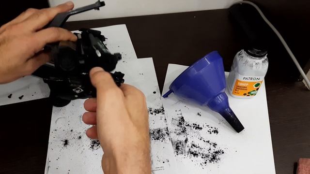 Замена тонера принтера Samsung ML 1640 смотреть онлайн