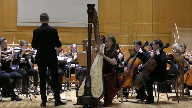 А.Вивальди Концерт до мажор, 1 часть Самойлова Ирина - арфа смотреть онлайн
