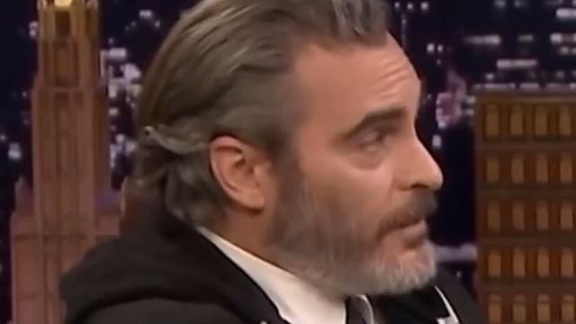 Joaquin Phoenix Doesn't Like Jimmy Fallon