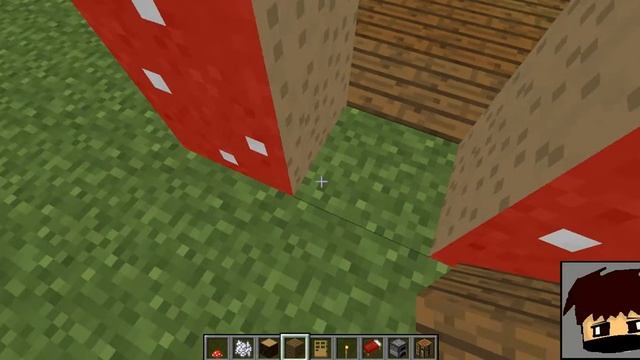 Туториал Майнкрафт Как сделать Грибной Дом