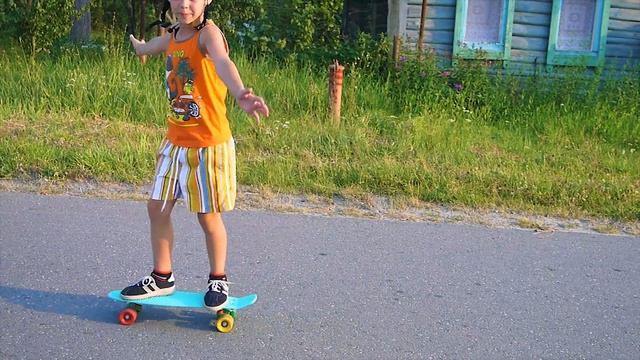 ВЛОГ Обзор Пенни Борда Penny Board Termit Skateboarding для Новичков Как выбрать скейтборд AOneCool