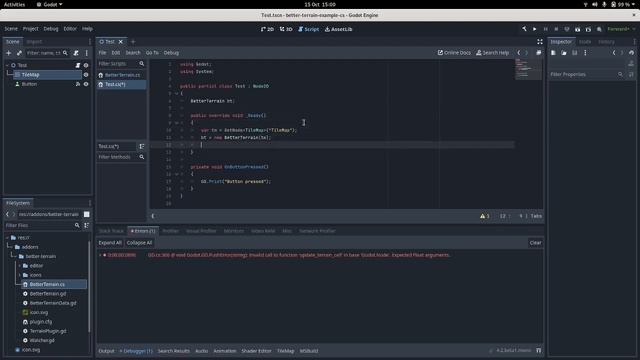 Better Terrain (Godot 4 plugin) C# wrapper смотреть онлайн