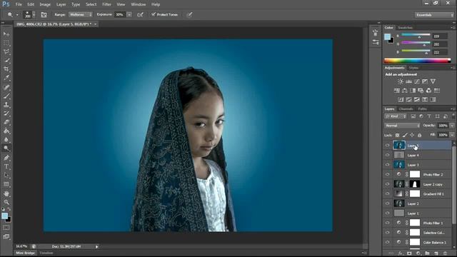 Portraiture Editing in Photoshop смотреть онлайн