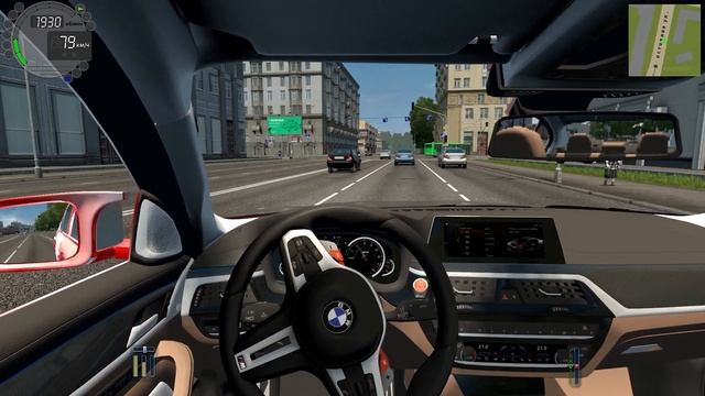 BMW M5 F90 - City Car Driving. Crazy Drift Around The City. #simulator #city#citycardriving Bmw