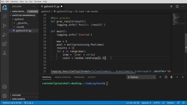 Python 3 - Episode 51 - Multiprocess pool смотреть онлайн