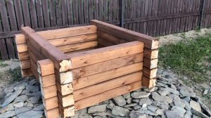 ДЕКОРАТИВНЫЙ КОЛОДЕЦ из дерева СВОИМИ РУКАМИ!!!