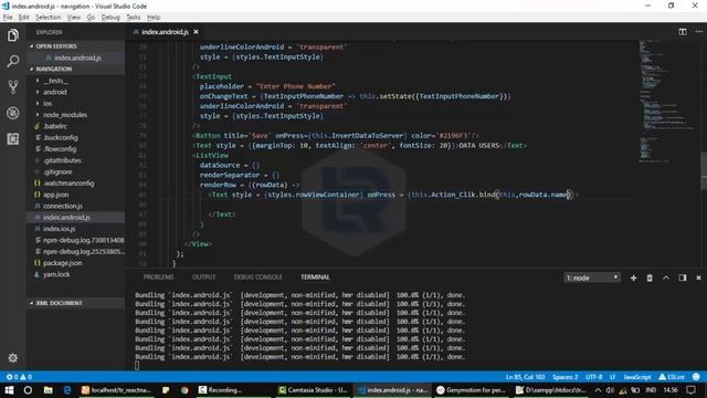 React Native - CRUD with PHP Server (Part 5) смотреть онлайн