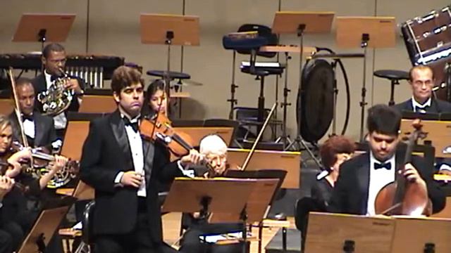 Daniel Guedes, Fabio Presgrave, Henrique Morelenbaum e OSBA - Concerto Brahms -Andante смотреть онлайн