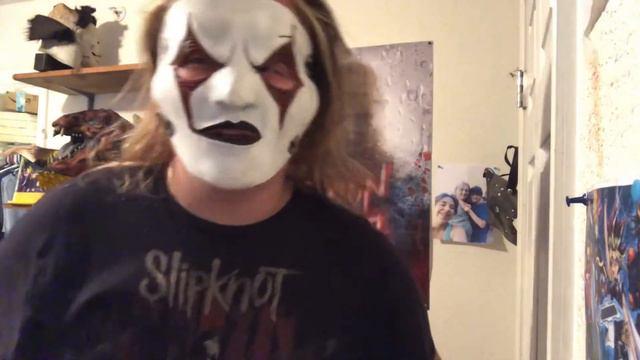My brand new Jim root mask from slipknot смотреть онлайн