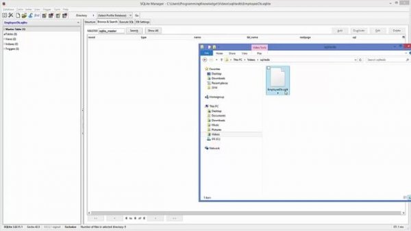 JavaFx Sqlite Database Tutorial 1 - Introduction and Setting Up Sqlite Database