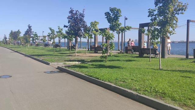 Набережная в г. Саратове 14.09.24г. смотреть онлайн