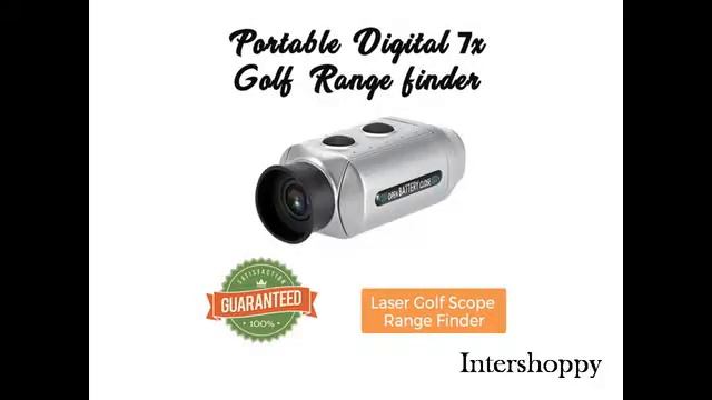 Portable Digital 7X Golf Scope Range Finder смотреть онлайн