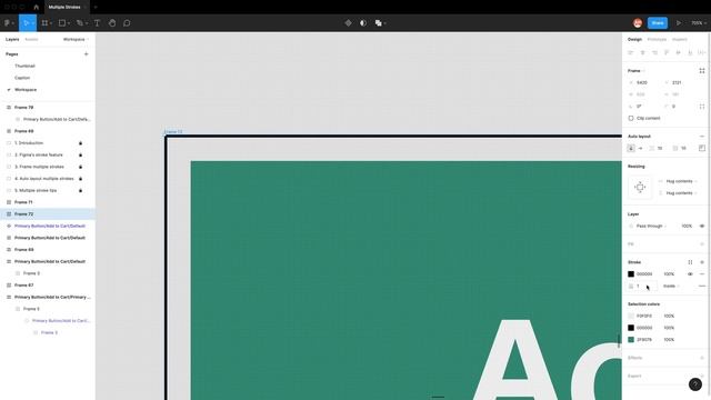 Figma Tips ⚡ - Multiple strokes смотреть онлайн