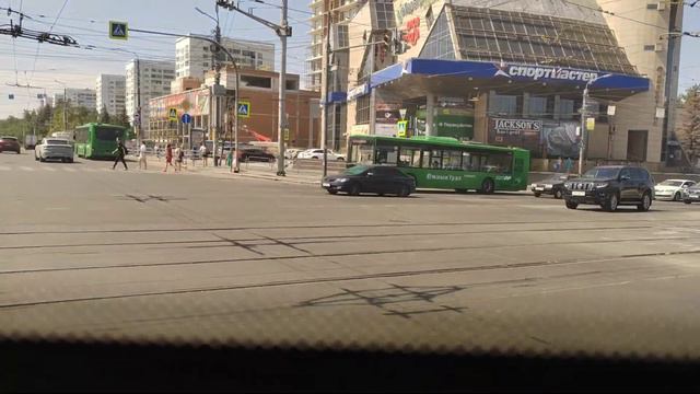 Поездка на автобусе ЛИАЗ 5292.67 (CNG) (борт 2507) (2022 г.в) маршрут 15 Г. Челябинск смотреть онлайн