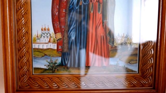Икона Петр и Феврония с голубями смотреть онлайн