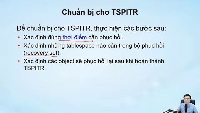 Phục hồi Tablespace Point-in-Time trong Oracle Database |Admin Workshop 2| Trần Văn Bình смотреть онлайн