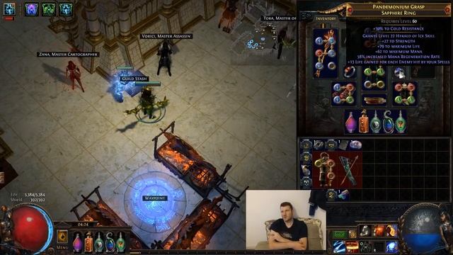 PoE 3.2 Bestiary Magma Orb Deadeye Absurd Cast Speed & Chains смотреть онлайн