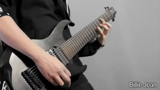 Micheal Jackson Djent Riff Medley with 9 string guitar смотреть онлайн