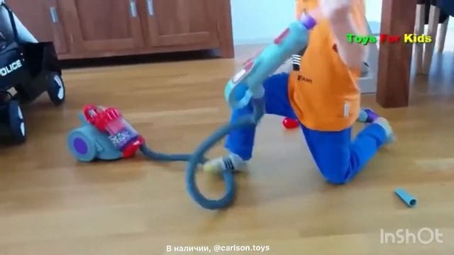Игрушечный пылесос точная копия настоящего взрослого Dyson ? Casdon Little Helper