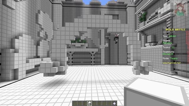 Build Battle, But Every Block Looks the Same in Minecraft ft. @GeminiTay